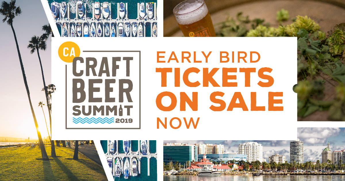 Early Bird Tickets Now on Sale For the Fifth Annual California Craft Beer Summit